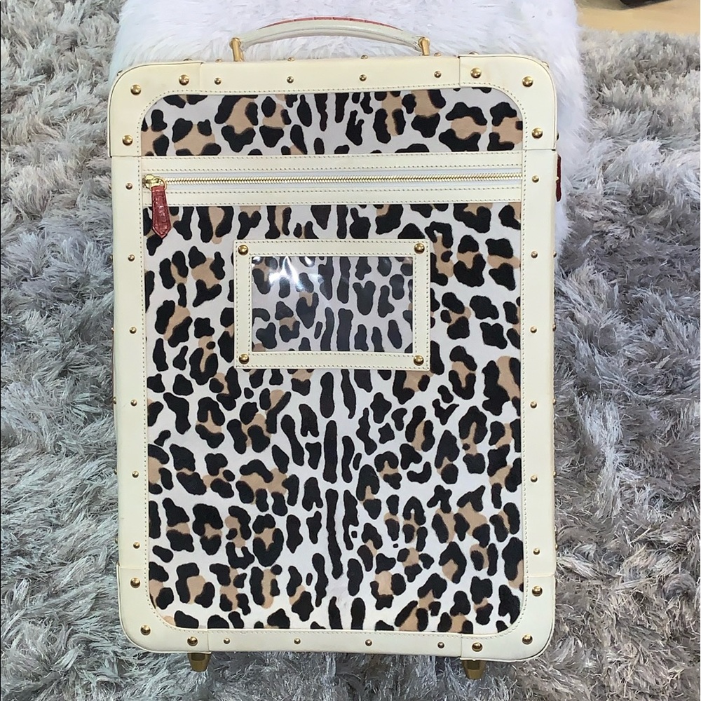VALENTINO Carry-on Bag with alligator *RARE*